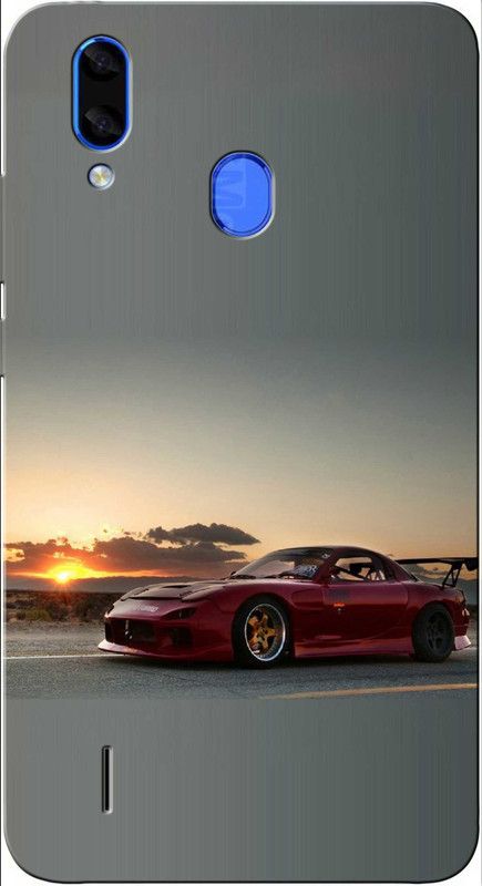YornoSis Back Cover for Lava Z93 Back Cover  (Multicolor, Anti-radiation, Silicon, Pack of: 1)
