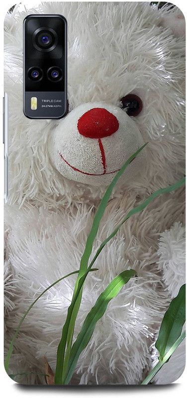 FUGGA Back Cover for Vivo Y51A, V2031, TEDDY, BEAR, TOY, I, LOVE, TEDDY, CUTE, TEDDY  (Multicolor, Hard Case, Pack of: 1)