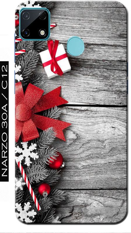 BIVAX Back Cover for REALME NAZRO 30A / REALME C12  (Multicolor, Grip Case, Silicon, Pack of: 295)