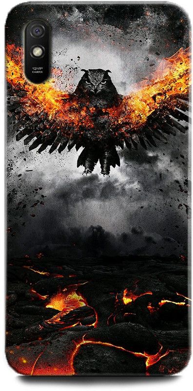 WallCraft Back Cover for Redmi 9i OWL, FUNNY OWL, NIGHT WATCH, ABEJ, BEOGRAD, TRIPPY  (Multicolor, Dual Protection, Pack of: 1)