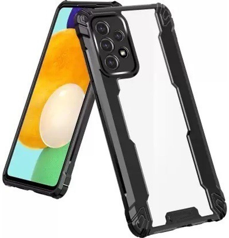 S-Hardline Back Cover for Samsung Galaxy A52s, Bumper Clear Transparent Case  (Transparent)