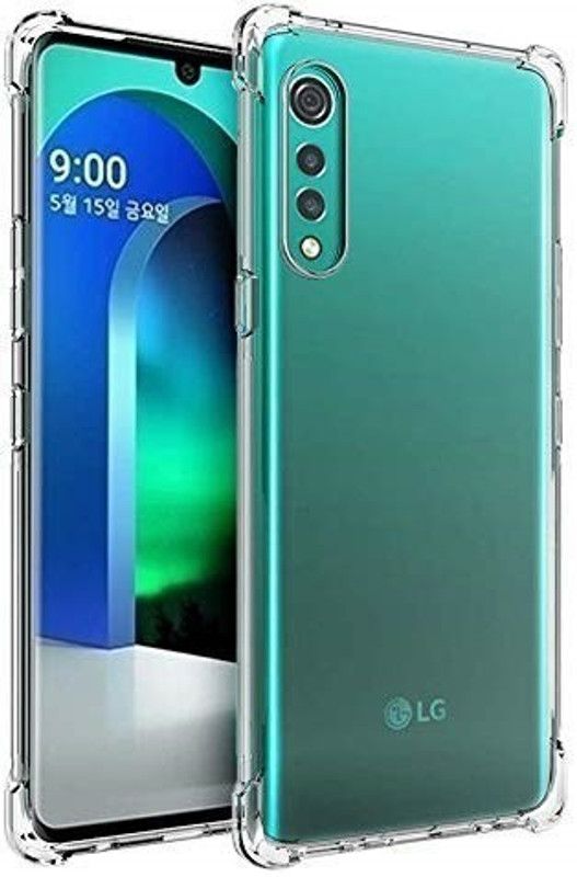 BRENZZ Back Cover for LG Velvet, LG Velvet Dual Screen  (Transparent, Shock Proof, Silicon, Pack of: 1)