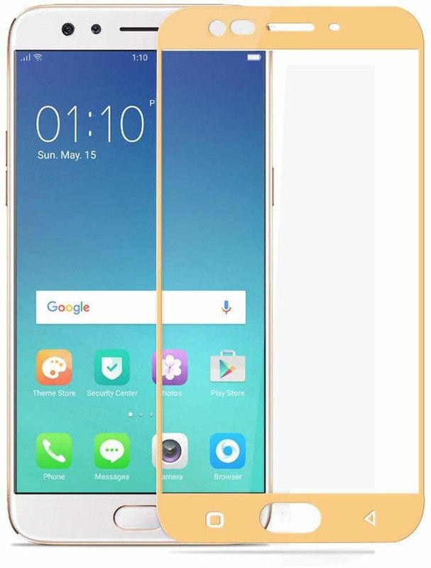 Vaku Luxos Edge To Edge Tempered Glass for Oppo F3 3D  (Pack of 1)
