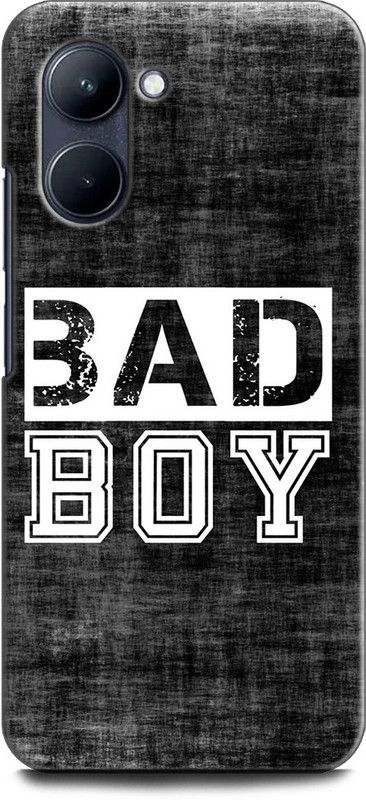 WallCraft Back Cover for Realme C33, RMX3624 BAD BOY, DKQ63, MOTIVATION, INSPIRATION, POSITIVE  (Multicolor, Dual Protection, Pack of: 1)