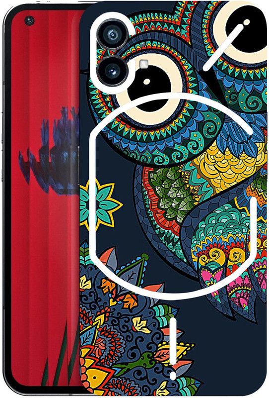 mtool Nothing Phone 1, nothing phone 1 Mobile Skin  (Ultra Super Baby Owl Skin With High Gloss Finish).)