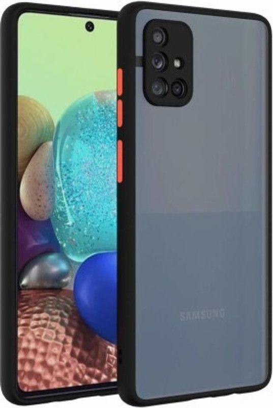 Cermarise Back Cover for Samsung Galaxy M31s  (Black, Camera Bump Protector, Pack of: 1)