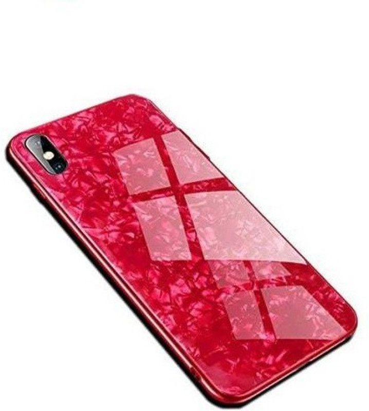 TAG3 Back Cover for Apple iPhone X  (Red, Hard Case, Pack of: 1)