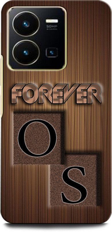 INTELLIZE Back Cover for Vivo Y22s OS, O LOVE S, S LOVE O, O LETTER, S LETTER, OS NAME  (Multicolor, Hard Case, Pack of: 1)