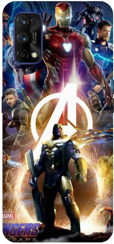 UMPRINT Back Cover for Realme 7 Pro Avengera Super Hero Printed Back Cover  (Multicolor, Hard Case, Pack of: 1)