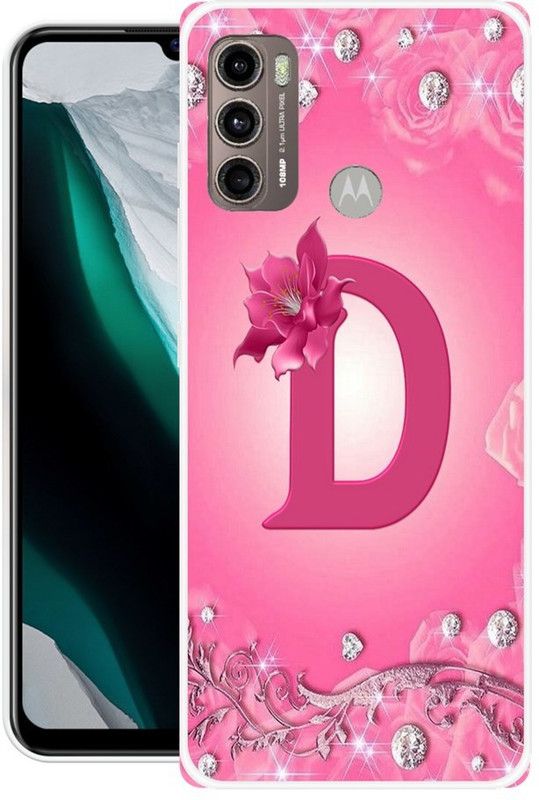 KLC Back Cover for Moto G60  (Pink, Grip Case, Silicon, Pack of: 1)