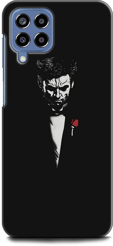 WallCraft Back Cover for SAMSUNG Galaxy M53 5G WOLVERINE, X MAN, LOGON, MARVAL, SUPERHERO  (Multicolor, Dual Protection, Pack of: 1)
