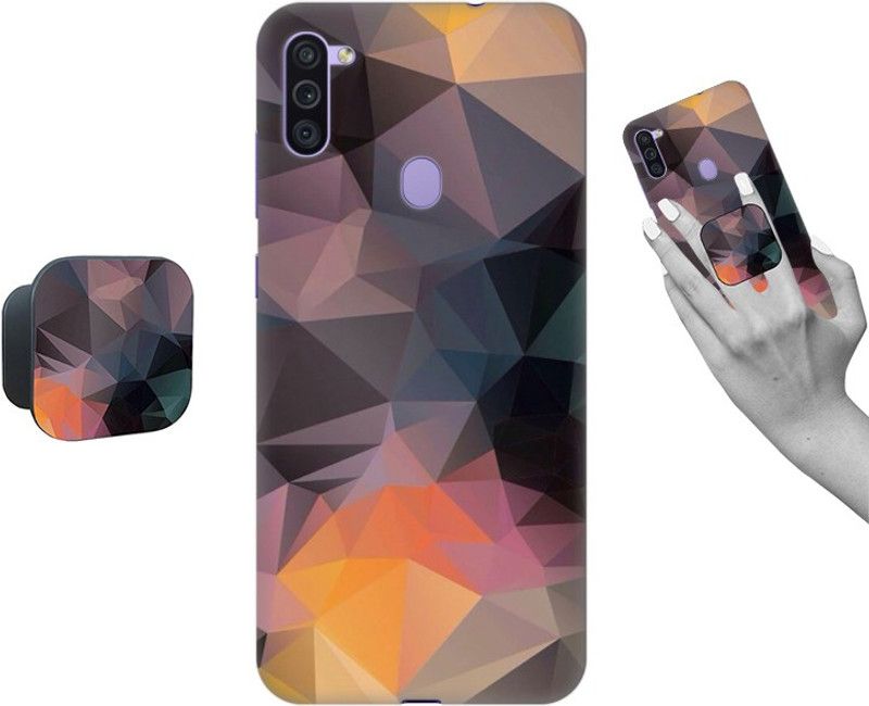 COBIERTAS Back Cover for Samsung Galaxy M11  (Multicolor, Cases with Holder)