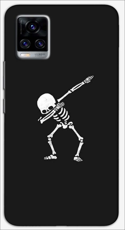CROKIAN Back Cover for ViVO V20 Skeleton Back Cover  (Multicolor, Hard Case)