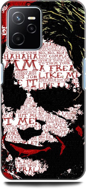 WallCraft Back Cover for Realme Narzo 50A Prime JOKER, BATMAN, HEATH LEDGER, WHY SO SERIOUS  (Multicolor, Dual Protection, Pack of: 1)