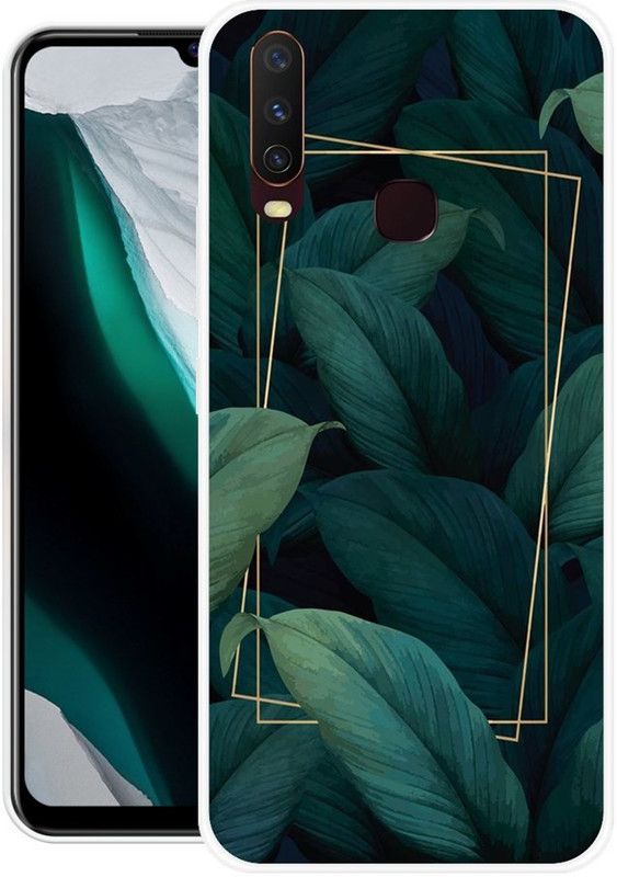 JAYFOX Back Cover for Vivo Y12, Vivo Y17, Vivo Y15  (Green, Silicon)