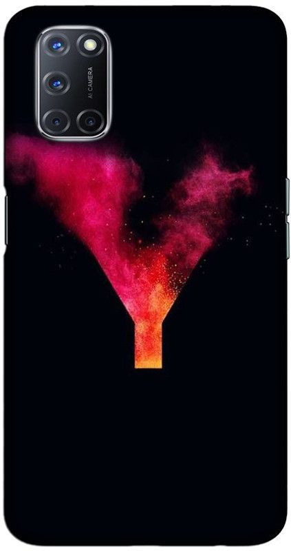 CROKIAN Back Cover for OPPO A52 Y Letter Back Cover  (Multicolor, Hard Case)