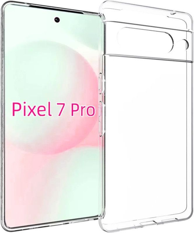 ASMANTIC Back Cover for Google Pixel 7 Pro  (Transparent, Silicon, Pack of: 1)