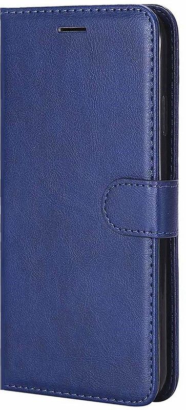 MobileMantra Flip Cover for Realme V15 5G Mobile Phone | Inside Pockets & Inbuilt Stand |Flip Back Cover Case  (Blue, Grip Case, Pack of: 1)