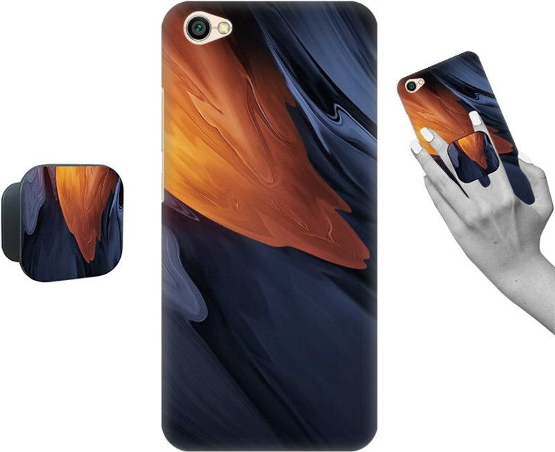 COBIERTAS Back Cover for Mi Redmi Y1 Lite  (Multicolor, Cases with Holder)