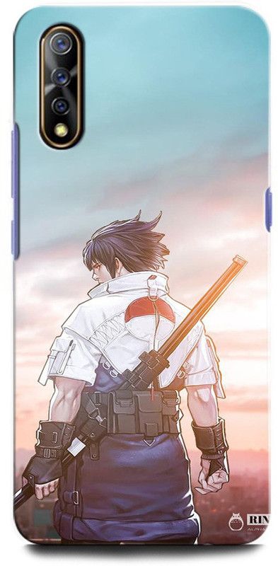 GRAFIQE Back Cover for VIVO S1 1907/PD1913F_EX ITACHI UCHIHA, GIRL, ANIMATION, ANIME, CARTOON  (Multicolor, Shock Proof, Pack of: 1)