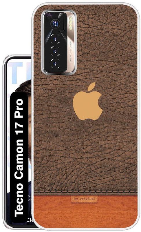 Case Club Back Cover for Tecno Camon 17 Pro  (Brown, Grip Case, Silicon, Pack of: 1)