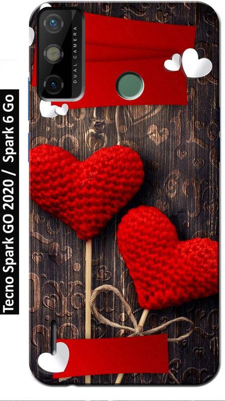 BIVAX Back Cover for TECNO SPARK GO 2020 / TECNO SPARK 6 GO  (Multicolor, Grip Case, Silicon, Pack of: 103)