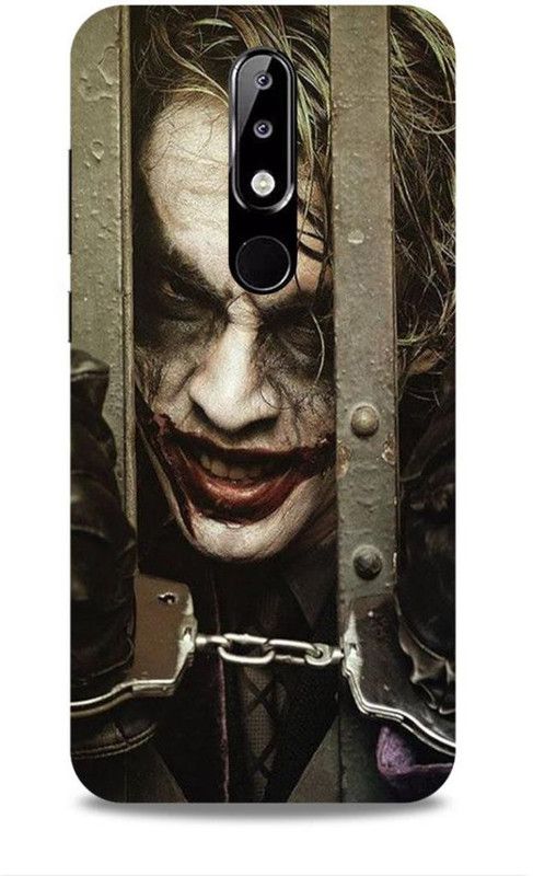 Trinetra Back Cover for Nokia 5.1 Plus (Joker / Printed / Designer)  (Multicolor, Hard Case, Pack of: 1)