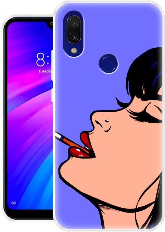 LoudCase Back Cover for Mi Redmi 7  (Multicolor, Grip Case, Silicon, Pack of: 1)