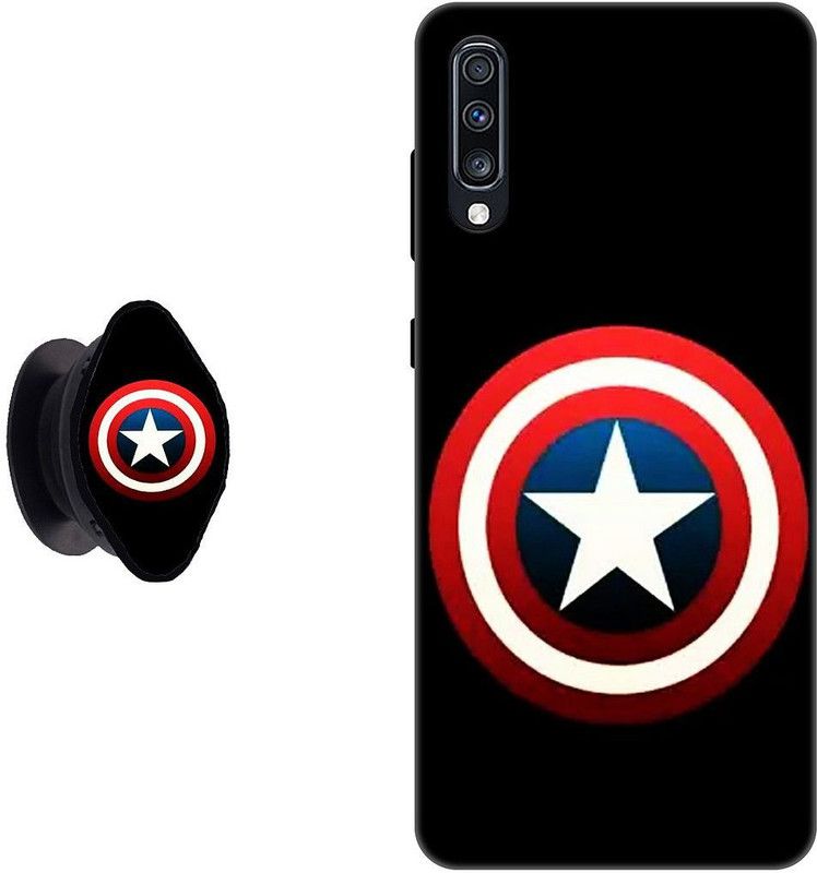 My Swag Back Cover for Samsung Galaxy A70s (Multicolor, Cases with Holder)  (Multicolor, Cases with Holder, Pack of: 1)