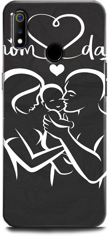 Afterglow Back Cover for Realme 3 MOM AND DAD, DAD, I LOVE YOU, LOVE, MISSING, MOM,YOU  (Multicolor, Shock Proof, Pack of: 1)