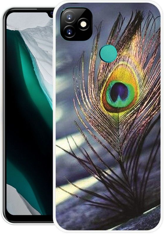 TCJ Back Cover for Itel Vision 1  (Multicolor, Waterproof, Silicon)