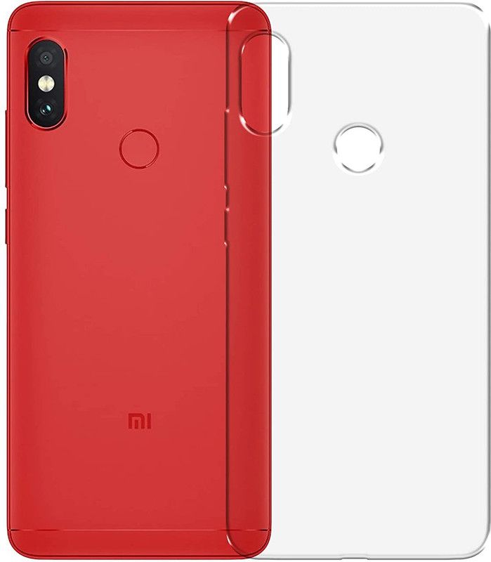 SMARTCASE Back Cover for Mi Redmi Note 5 Pro  (Transparent, Grip Case, Silicon, Pack of: 1)