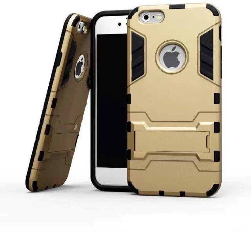 Loopee Back Cover for Apple iPhone 5, Apple iPhone 5S  (Gold, Dual Protection, Pack of: 1)