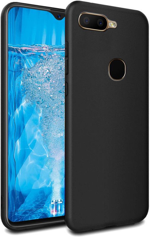 Unistuff Back Cover for OPPO F9 Pro  (Black, Grip Case, Pack of: 1)