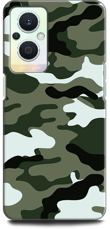KEYCENT Back Cover for OPPO F21s Pro 5G, CPH2455 ARMY, TXTURE, UNIFORM, MILITARY, COMO, DRESS CODE  (Multicolor, Shock Proof, Pack of: 1)