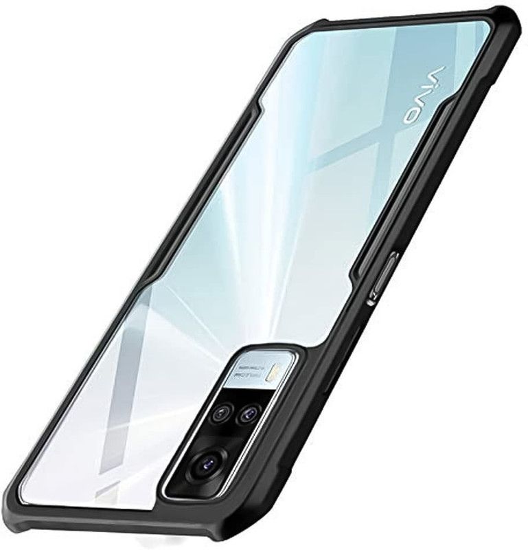 Krish Tech Back Cover for Vivo Y51 2020  (Black, Shock Proof, Pack of: 1)