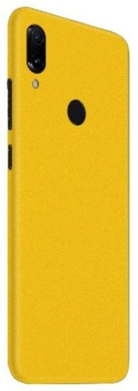 Orgic India Redmi Note 7 Mobile Skin  (Matte Yellow)