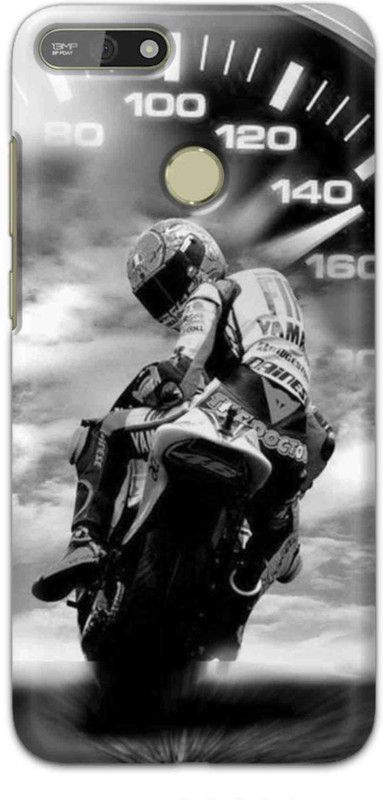 NDCOM Back Cover for Honor 7A Bike Lover Rider Printed  (Multicolor, Hard Case, Pack of: 1)