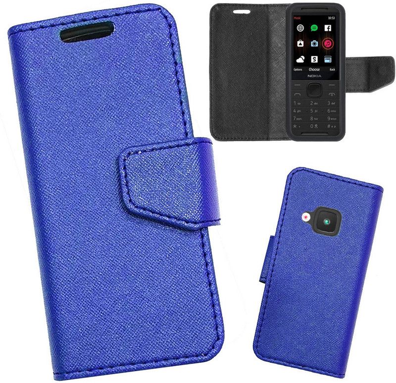 Gizmofreaks Flip Cover for Nokia 5310 2020 XpressMusic TA-1212 DS  (Blue, Pack of: 1)