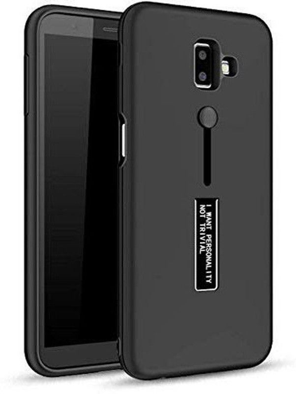 Lilliput Back Cover for Samsung Galaxy J6  (Black, Pack of: 1)