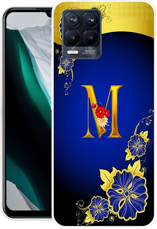 SHIVKUDI Back Cover for Realme 8, Realme 8 Pro  (Multicolor, Grip Case, Silicon, Pack of: 1)