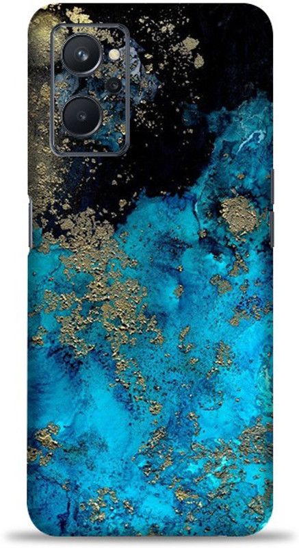OggyBaba Realme 9i, Aqua Blue Skin Guard, An Elegant Mobile Skin  (Aqua Blue skin multicolor with ultra matte finish)