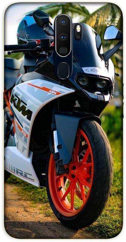 iprinto Back Cover for Oppo A9 2020, Oppo A5 2020 KTM Bike Back Cover  (Black, Hard Case)
