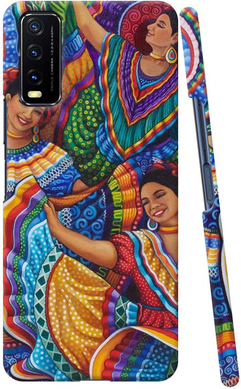 THE GOLDEN BUCK Back Cover for Vivo Y20s  (Multicolor, Pack of: 588)