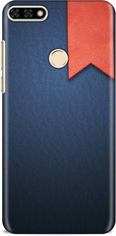 Sankee Back Cover for Honor 7C  (Orange, Blue, Hard Case)