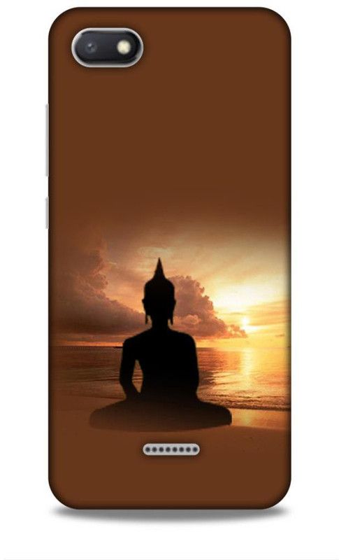 Keviv Back Cover for Mi Redmi 6A  (Brown, 3D Case, Pack of: 1)