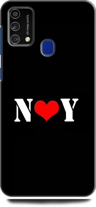 Afterglow Back Cover for SAMSUNG Galaxy F41 N Y, N LOVES Y, NAME, LETTER, ALPHABET, NY LOVE, HART  (Multicolor, Shock Proof, Pack of: 1)