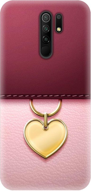 Smutty Back Cover for Redmi 9 Prime  (Pink, Hard Case, Pack of: 1)