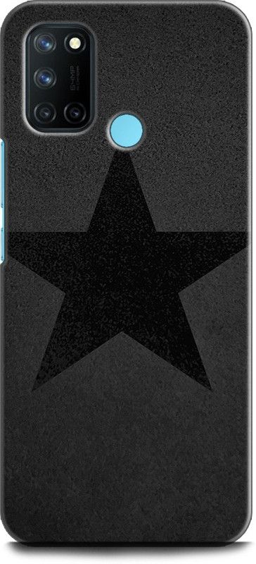 Afterglow Back Cover for Realme 7i STAR, BLACK, BLACK STAR, ABSTRACT, DARK  (Multicolor, Shock Proof, Pack of: 1)