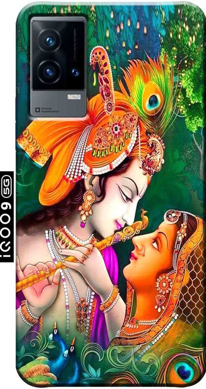 Burdak Back Cover for iQoo 9 5G 2532  (Multicolor, Anti-radiation, Silicon, Pack of: 1)